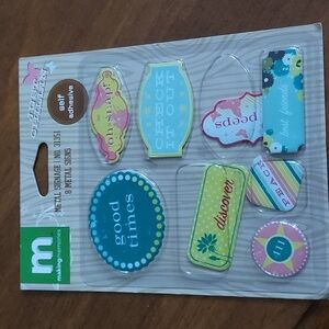 MAKING Memories metal signage 8 metal signs " good time " oh snap ! Discover ...